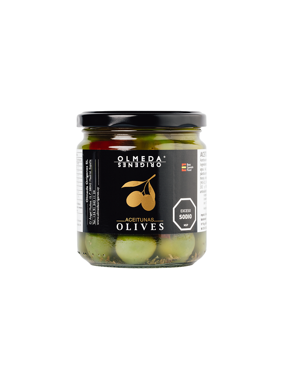 Aceitunas Chupadedos 370g – 12 Pack