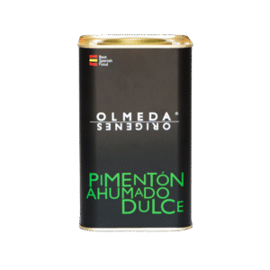 Lata de Pimentón Ahumado Dulce DOP La Vera 750 g - Olmeda Orígenes
