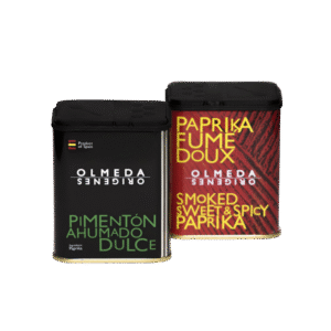 Pack x2 latas de Pimentón Ahumado Dulce DOP La Vera 75 g - Olmeda Orígenes